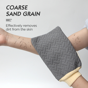 100% Viscose Double Couche Maroc <span class=keywords><strong>Spa</strong></span> <span class=keywords><strong>Hammam</strong></span> Kessa Gants De Bain Gommage Exfoliant pour Le Corps Style Simple - Product Image 3