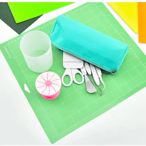 Juego de herramientas básicas para manualidades, cartulina de vinilo para deshierbe, kit de herramientas para Cricut/Silhouette/<span class=keywords><strong>Siser</strong></span>/Oracal Vinyl - Product Image 3