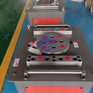 Machine semi-automatique de cintrage et de formage de barres en acier au carbone, motorisée et contrôlée par PLC, pour chantiers de construction de grande envergure - Product Image 2