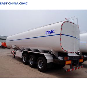 Remorque citerne de mazout à 3 essieux 40cbm d'occasion en acier inoxydable à vendre - Product Image 5