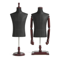 Mannequins demi-corps pour homme et adulte, présentoir pour vitrine, costume de gentleman