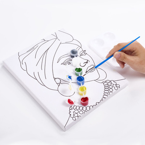 Kits <span class=keywords><strong>de</strong></span> pintura DIY y pintura por números con lienzo estirado y marco, diseño <span class=keywords><strong>de</strong></span> mujer africana en selfie, Cultura Negra, <span class=keywords><strong>para</strong></span> <span class=keywords><strong>pintar</strong></span> en casa - Product Image 6