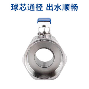 Robinet à bille Yuhuan 1 pouce, type à commande fileté, pour utilisation dans l'industrie de l'eau - Product Image 5