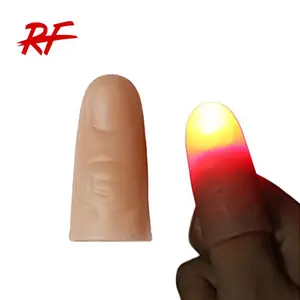 Colorful party Halloween led finger lamp magic thumb lights prop