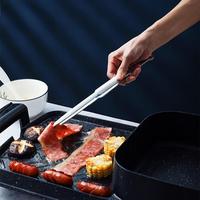 Fabricant de pinces de barbecue d'extérieur en acier inoxydable Outils de cuisine longs et écologiques pour hôtel, ensemble de pinces à griller pour la cuisson et les aliments