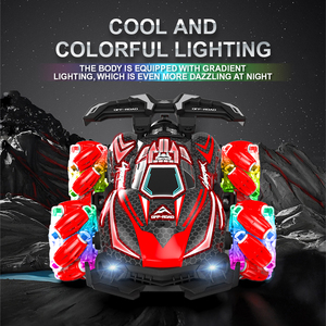 Cool Drift RC Car <span class=keywords><strong>con</strong></span> luces Led Música 2,4G <span class=keywords><strong>Guante</strong></span> Gesto Radio Control remoto Spray Stunt Car 4WD Juguetes eléctricos - Product Image 5
