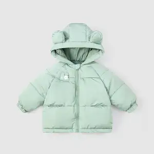 Casaco acolchoado de algodão para bebês, casaco de inverno para meninos e meninas, novo estilo estrangeiro, novidade 2023