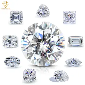 מאבני חן סיטונאי moissanite עליון d עגול יהלום לחתוך אבנים moissanite