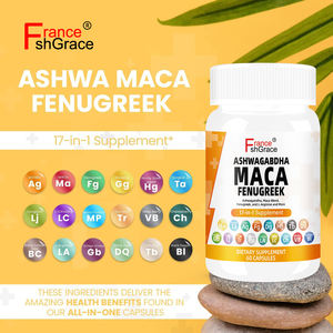 Suplemento personalizado de alholva de raíz de Ashwagandha Maca con Tongkat Ali Ginseng mejora la energía cápsulas de raíz de Maca - Product Image 2