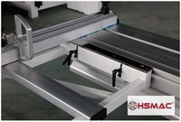 Prix usine 45 degrés et 90 degrés travail du bois 2800mm scie à panneau coulissant avec haute précision