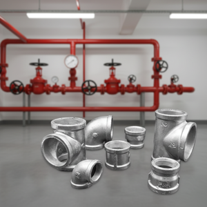 SenChang DJ120 Yeni Esnek Eklem Hızlı Bağlantı Elemanı Sıhhi Tesisat Malzemeleri <span class=keywords><strong>GI</strong></span> Bağlantı Elemanı Galvanizli Dirsek (1/2"-4") Yangın Koruması için - Product Image 1