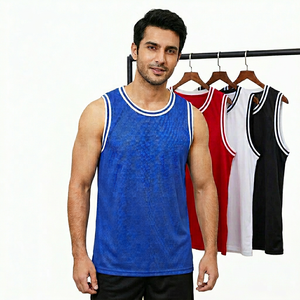 Camiseta de Baloncesto Personalizada al por Mayor para Hombre, Camiseta de Entrenamiento Transpirable de Malla con Estampado por Sublimación, Diseño de Camisetas Personalizables - Product Image 1