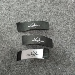 ป้ายเสื้อผ้าคล้องคอสําหรับผู้ชายพิมพ์ผ้าซาตินและผ้าไหมเสื้อยืดผ้าป้ายผ้าฝ้ายทอสําหรับรองเท้าและเครื่องแต่งกายใช้ - Product Image 4