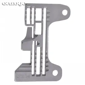 Industrial Sewing Machine Parts 277517R50 Needle Plate For Pegasus EX3200 EX3216 Five thread overlock