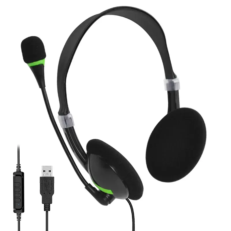 Stereo kulak sessiz disko kulaklık kablolu oyun kulaklık kulak tıkacı kulaklık kulaklıklar