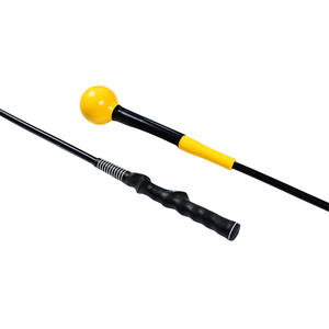 Bâton d'entraînement pour swing de golf, tête en silicone, poignée en caoutchouc, aide à l'entraînement pour l'échauffement, utilisation ambidextre - Product Image 3