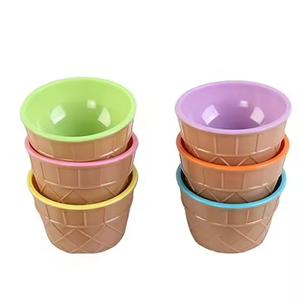 Venta al por mayor Niños DIY <span class=keywords><strong>Slime</strong></span> Mixing Bowl Set Food Play Ice Cream Bowl con cuchara - Product Image 3