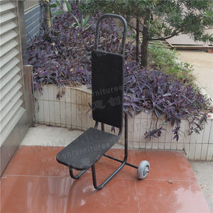 XL-13 pratik otel market arabası Modern tasarım Metal kolay hareket için iki tekerlekli el-sürükledi sepeti - Product Image 1