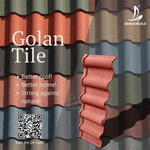 Prix d'usine, garantie 50 ans, tuiles de toiture en acier ondulé revêtues de pierre colorée, type classique, Brésil, Mexique, Amérique du Sud - Product Image 4