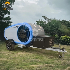 Remolque de caravana todoterreno pequeño, caravana plegable más <span class=keywords><strong>pequeña</strong></span>, Rv, ducha completa, Mini Camping Suv, 750kg, todoterreno, 12 pies, 2 literas con baño - Product Image 1