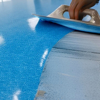 Prix d'usine du revêtement de sol en époxy sable gris mat imperméable 3D industriel, facile à appliquer avec un pinceau