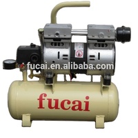 Haute qualité 0.75kw 1.0hp 7bar sans huile oui muet petit compresseur d'air