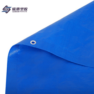 Shengde Blue PE Tarpaulin 100g Double Orchid <b>Waterproof</b> Sunshade Cover Industrial Agricultural Use - Product Image 4