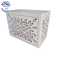 Housse décorative pour climatiseur extérieur, accessoires pour mini-split, housse imperméable pour pompe à chaleur, forme rectangulaire, style contemporain