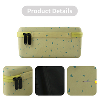 Étui de rangement rigide en EVA personnalisable pour brosse lissante chauffante, organisateur portable antichoc avec insert en mousse sur mesure