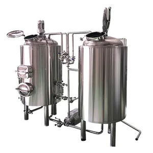 Máquina comercial de fabricação de cerveja, sistema de fabricação de cerveja de cobre 300L