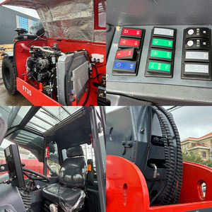 מלגזה telehandler סולר 7 מ 'גובה השלכת <span class=keywords><strong>3.5</strong></span>טון 3 טון קיבולת טון זרוע מלגזה - Product Image 6