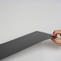 Feuille de film laminé en rouleau PET noir Rouleau d'emballage de parfum et de nourriture APET Feuilles de plastique rigides coupées à la taille