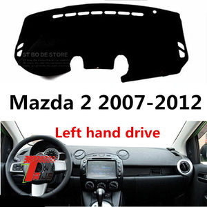 Tapis de tableau de bord classique Taijs en matériau Decron anti-fissuration et anti-reflet de bonne qualité pour Mazda 2 2007-2012 - Product Image 2