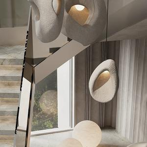 Lámparas Colgantes de Cocina y Comedor, Forma de Nido de Pájaro, Araña Moderna Nórdica, Decoración del Hogar, Iluminación Interior, Estilo Wabi Sabi, Lámpara Colgante - Product Image 6