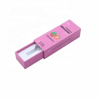 Cartouches vides Boîte de 1ml Boîte cadeau de stylo de chariot de fumer avec emballage de cartouche de cigarette de couvercle