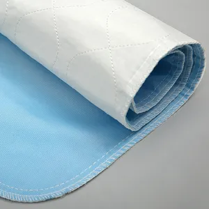 Colchoneta de cama reutilizable para enfermería, almohadilla para incontinencia