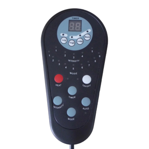 マッサージパッドLN-109-8JR ABS暖房用マッサージマットネックショルダーバックウエストマッサージ器振動ワイヤレス暖房付き - Product Image 4