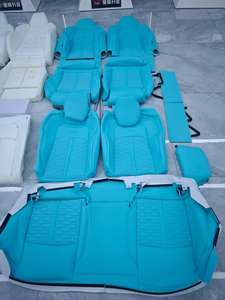 Accesorios de <span class=keywords><strong>Interior</strong></span> de coche YLA, actualización personalizada A7 C8, RS7, Kit de actualización de esponja de asiento delantero azul para <span class=keywords><strong>AUDI</strong></span> - Product Image 6