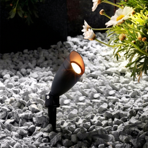Lampe solaire LED pour pelouse 5000K lumière du jour IP65 résistante à l'eau avec détecteur de mouvement, corps en aluminium, angle de faisceau 60°, CRI 90 - Product Image 1