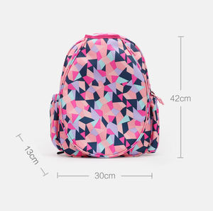Custom Kids' Cute Badminton Tennis Racket Backpack Waterproof Printed With Shoe Storage Available in <b>Fun</b> Colors - Product Image 2