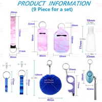 Soporte de neopreno de color sólido para bálsamo labial, bálsamo labial en barra, bálsamo labial en tubo, soporte para brillo labial, soportes para llaveros en blanco para sublimación