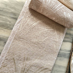 Muestra de Tela para Cortinas con Textura de Hojas, Estilo Tropical, Tamaño Personalizable, para Cenefas y Cortinas - Product Image 1