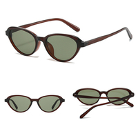 Lunettes DL, petite monture en plastique, lunettes de soleil œil de chat, lunettes anti-lumière bleue