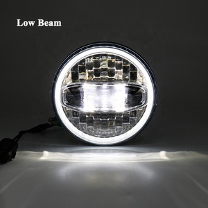 MS-1088WY Conjunto de Faros LED de 7'' para Jeep Wrangler <span class=keywords><strong>TJ</strong></span> 1997-2006 de 2 Puertas, Sistema de Iluminación con Luces Altas/Bajas, Accesorios - Product Image 4