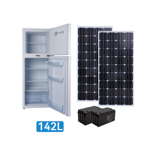 Refrigerador Solar Vertical de Doble Puerta BCD-142 12v/24v de 142 Litros, Electrodoméstico Ecológico de 142L - Product Image 4