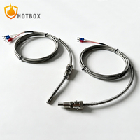 Sondes thermocouples à baïonnette réglables haute température, fabricant de sondes RTD PT100 PT1000, adaptées à tout angle