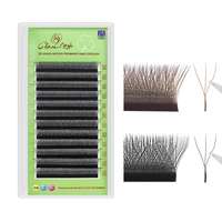 GLAMLASH gros C D curl premade fan volume faux cils extension yy 2D 3D 4D 5D 6D w shaped cils