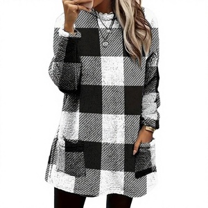 Custom Designed ODM Men's Animal Print Single Breasted Bomber <b>Jacket</b> Long Sleeve Fleece Lined <b>Flannel</b> Hooded Smart Casual Autumn - Product Image 4