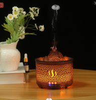 Nouvel humidificateur ultrasonique volcanique à parfum unique, diffuseur d'huiles essentielles, humidificateur d'air à brume froide