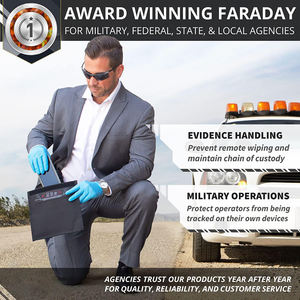 Bolsa Faraday para Teléfonos, Bloqueo de Señal, Jaula de Faraday, Previene Hacking, Rastreo, Dispositivos de Espionaje, Protección contra EMP y CME - Product Image 4